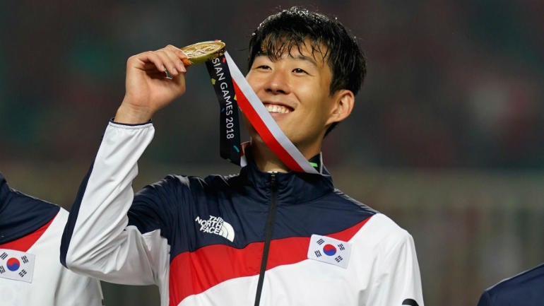 Tottenham Star Heung Min Son Wins Gold Medal For South Korea Avoiding