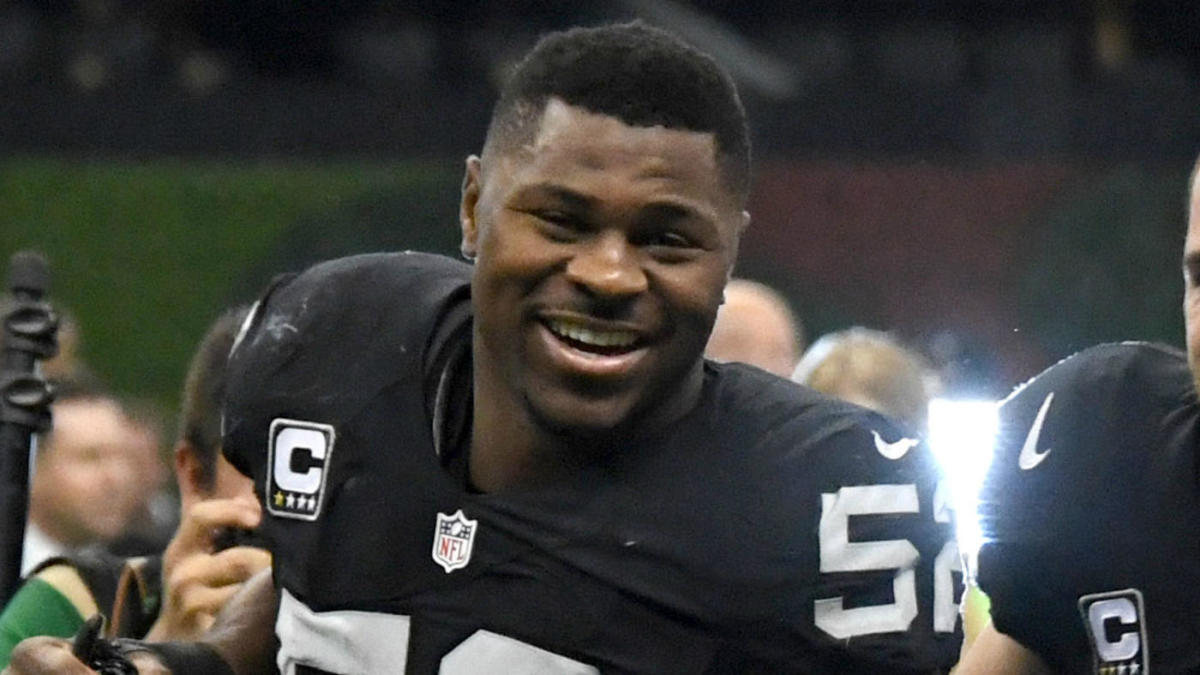 Khalil Mack still reportedly in stalemate with Raiders, likely to miss  regular-season games 