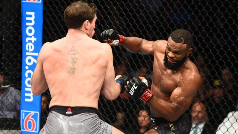UFC 228 results, highlights: Tyron Woodley submits Darren ...