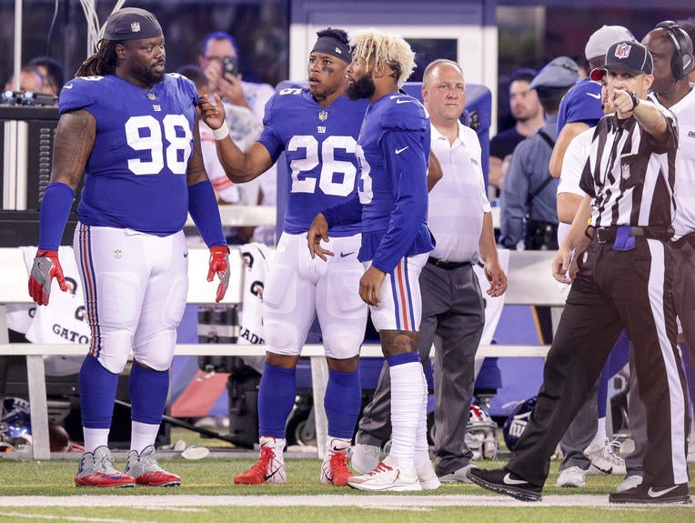 NFL: Cleveland Browns at New York Giants