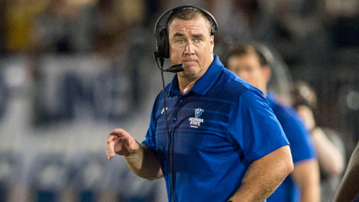 Georgia State's coach tore his bicep after celebrating a TD in blowout ...