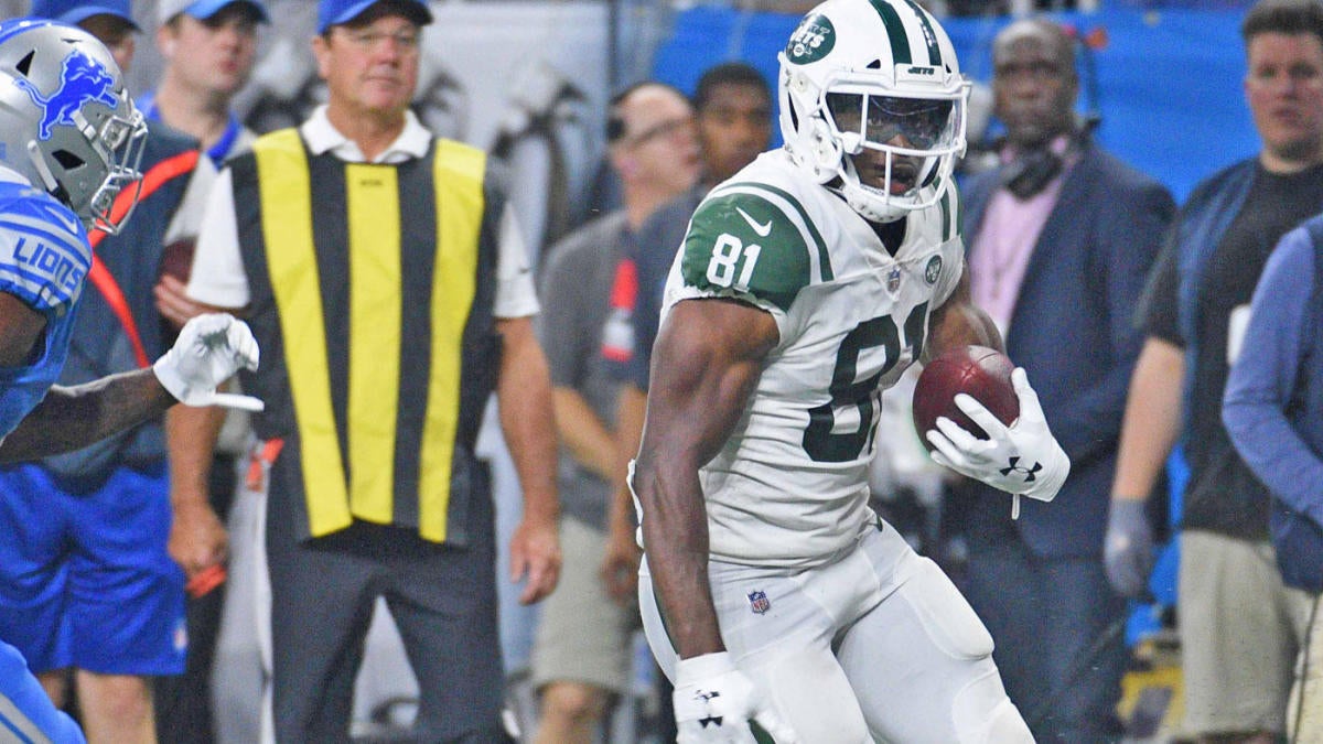 How does Quincy Enunwa's injury impact Jets' wide receiver depth chart?