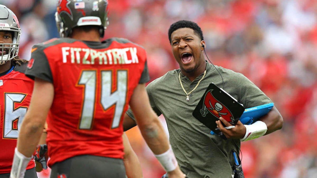 Ryan Fitzpatrick said his only goal was to go 3-0 while Jameis