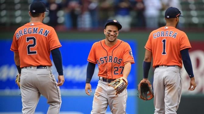 MLB: Houston Astros at Texas Rangers