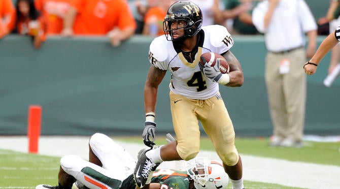 Football - NCAA - Wake Forest vs. Miami