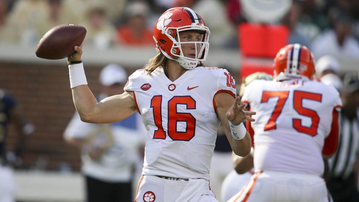 Clemson Vs Georgia Tech Score Trevor Lawrence Shows Its