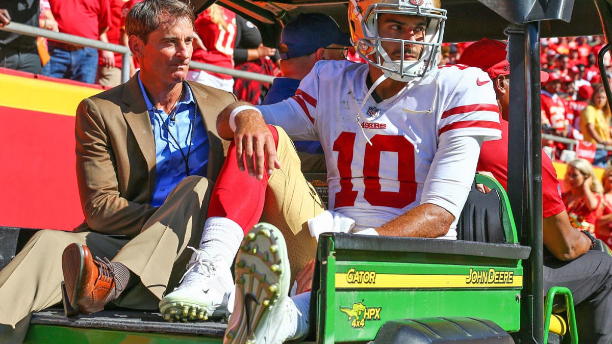 Jimmy Garoppolo update: 49ers HC Kyle Shanahan not optimistic