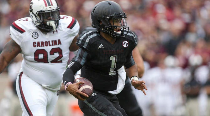 NCAA Football: South Carolina at Texas A&M