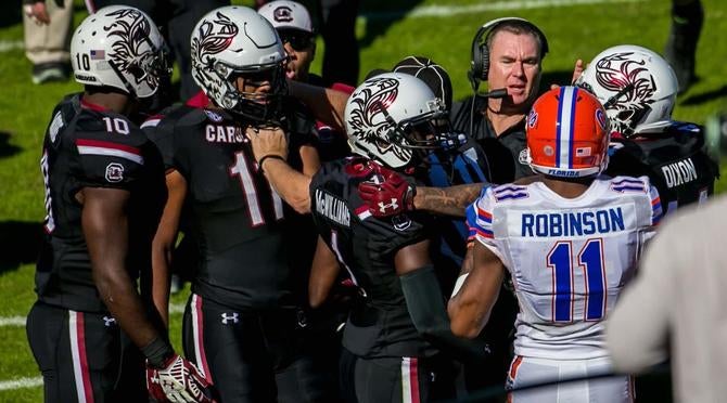 NCAA Football: Florida at South Carolina