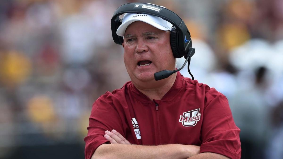 UMass football coach suspended one week after comparing officiating  decision to 'rape' 