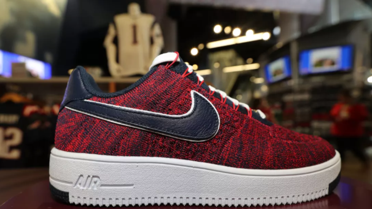 nike air force 1 new england patriots