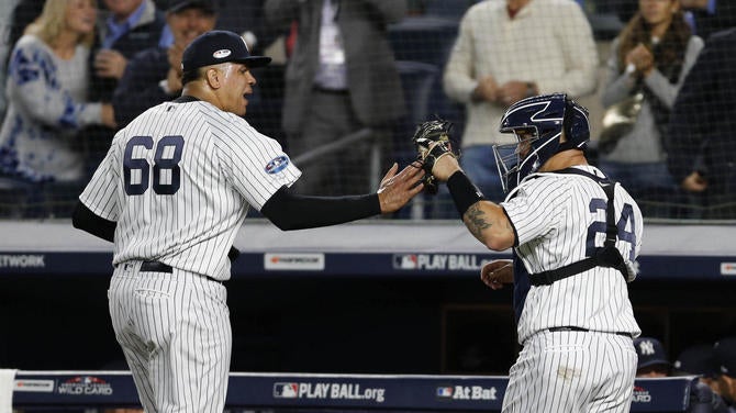 MLB: AL Wild Card-Oakland Athletics at New York Yankees
