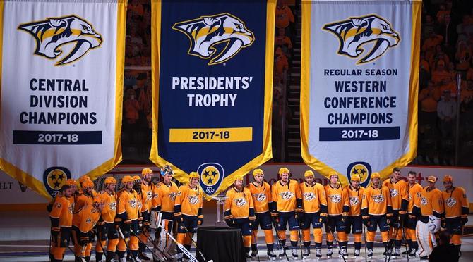 NHL: Calgary Flames at Nashville Predators