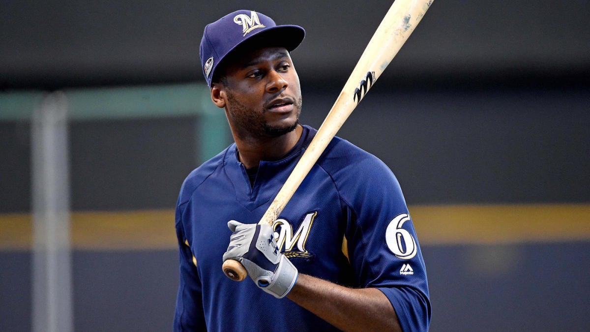 Lorenzo Cain with wife Jenny Cain