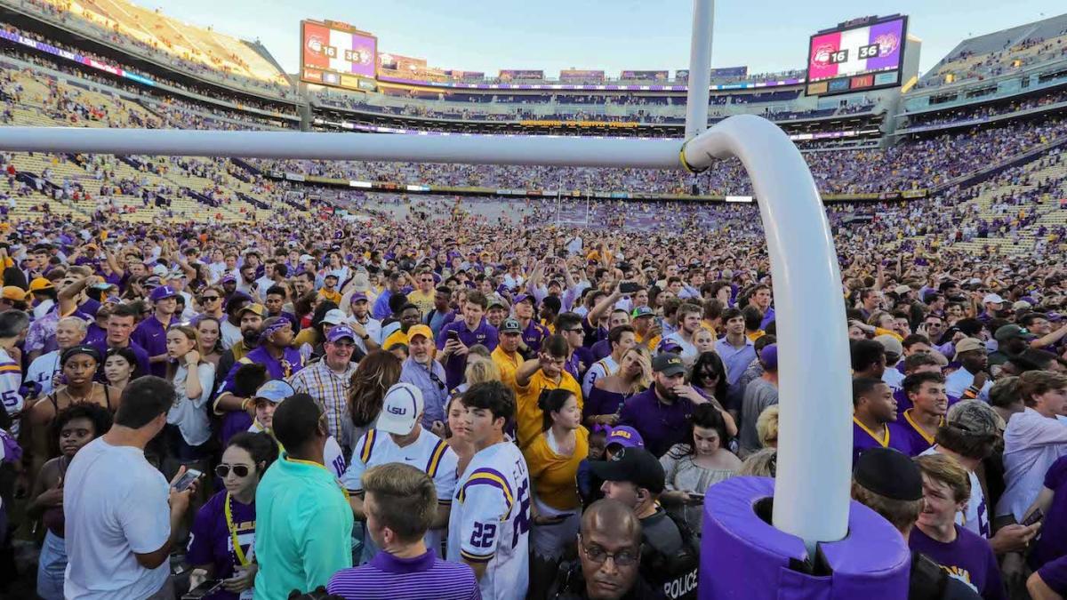 Colleges increase security at football stadiums, basketball arenas