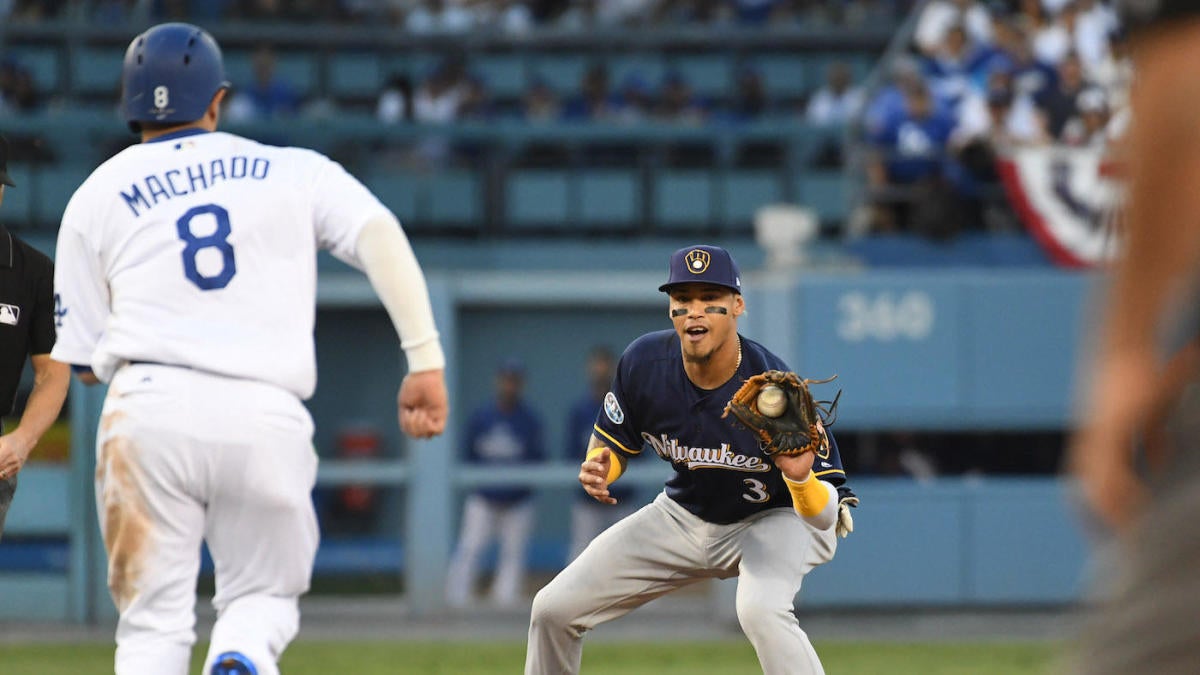 Dodgers SS Manny Machado angers Brewers in NLCS Game 4 - Sports Illustrated