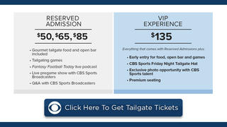 CBS Sports Friday Night Tailgate 