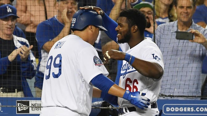 MLB: Colorado Rockies at Los Angeles Dodgers