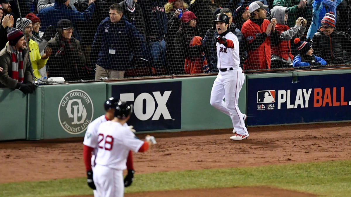 MLB on X: Damage. Done. The @RedSox are your 2018 #WorldSeries