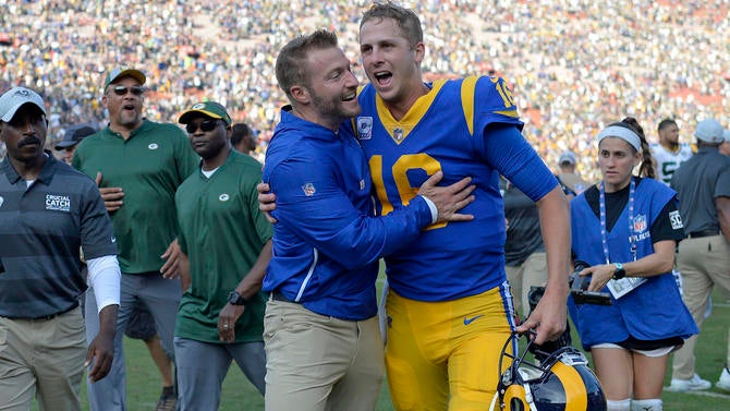 NFL: Green Bay Packers at Los Angeles Rams
