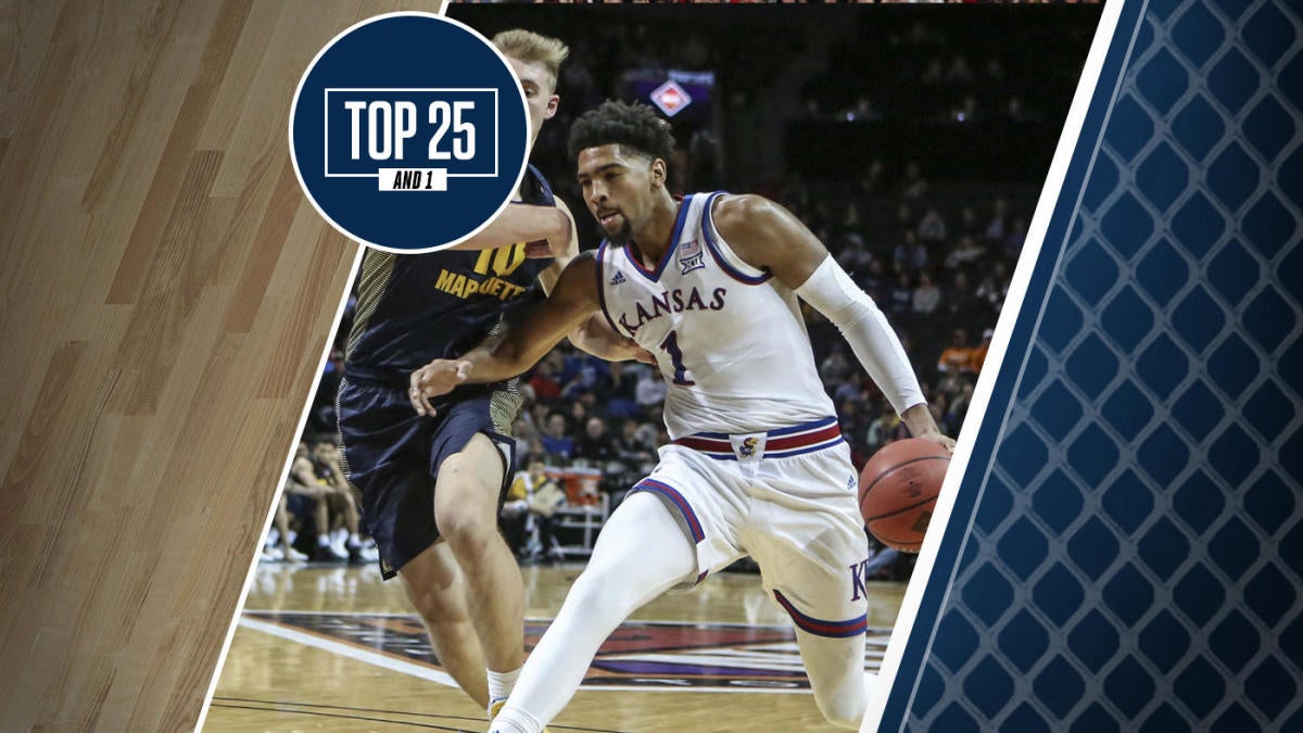 College basketball rankings Kansas vs. Tennessee provides this week's