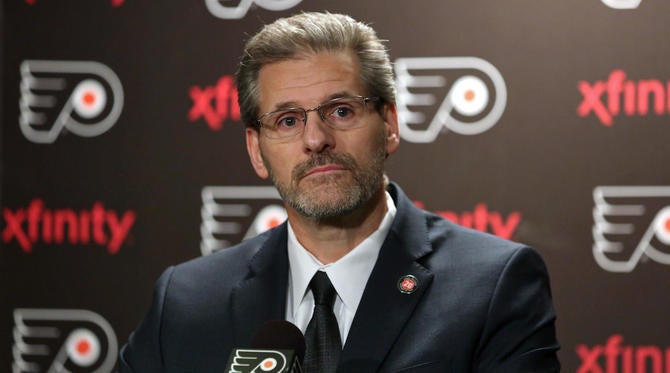 Calgary Flames v Philadelphia Flyers