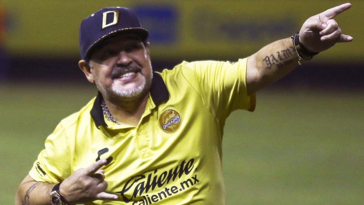 Diego Maradona leaves managing job at Gimnasia after just two months