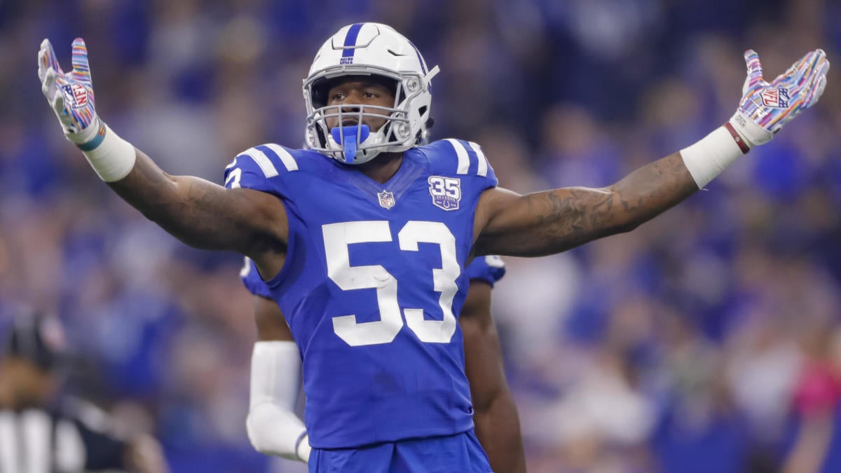 Colts rookie Darius Leonard leads NFL in tackles, wins player of week award  - NBC Sports