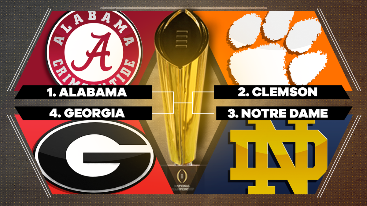 College Football Playoff Rankings: Georgia Enters Field, Oklahoma Stays ...