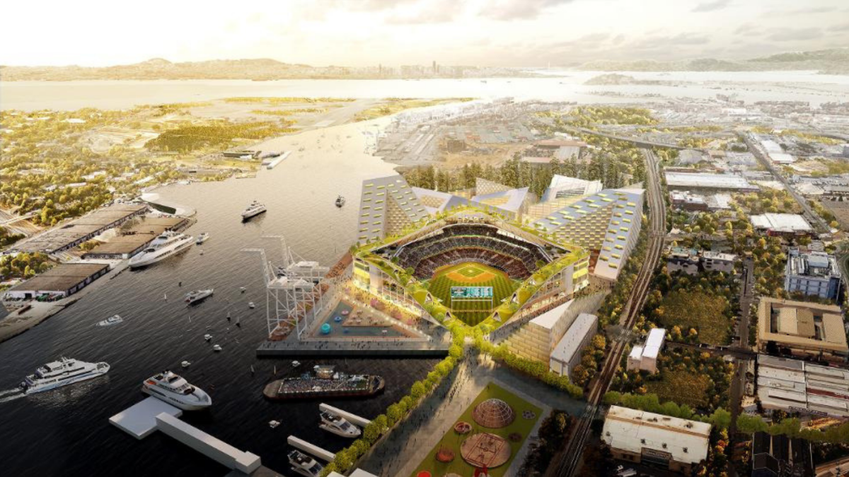 Oakland Athletics release plans for new ballpark, and the 'jewel box