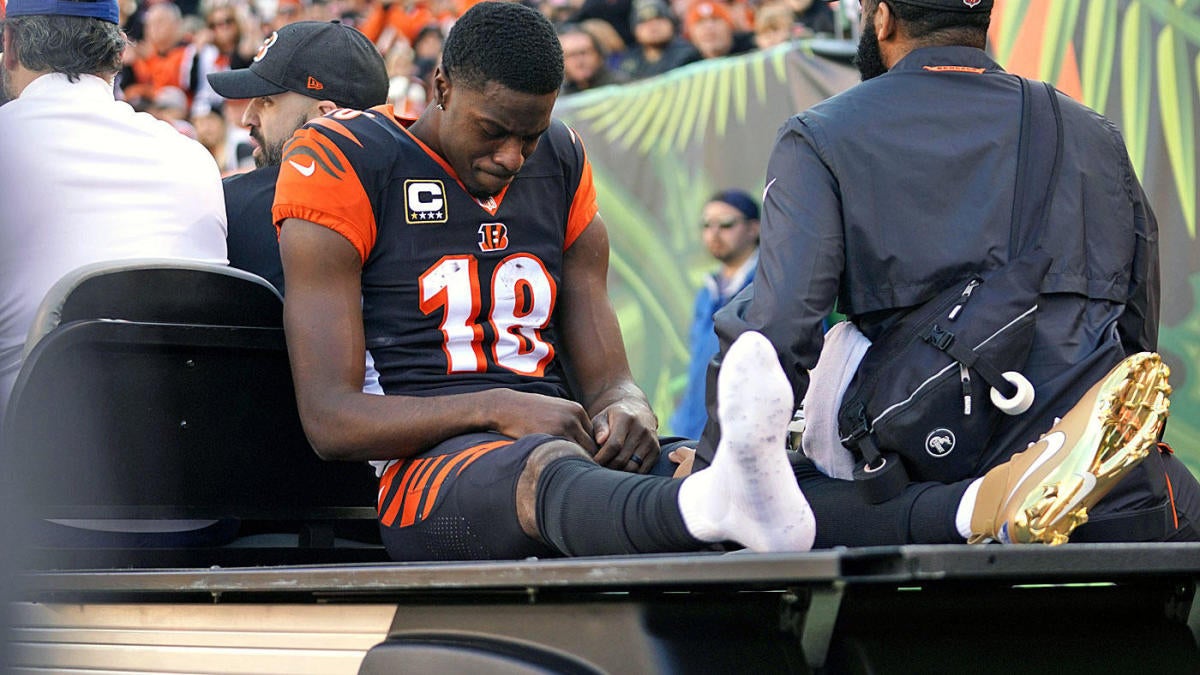 AJ Green fantasy - out for game with toe injury