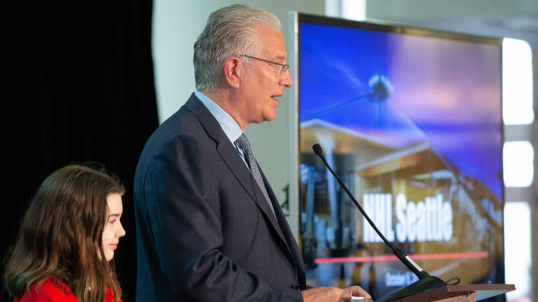 NHL: OCT 08 NHL Seattle Press Conference