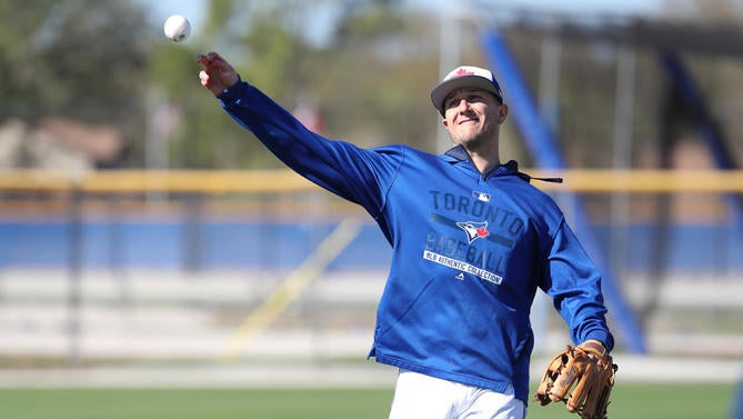 MLB: Toronto Blue Jays-Workout