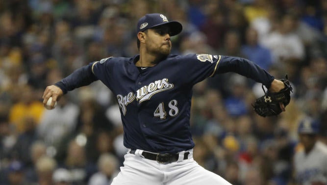 MLB: NLCS-Los Angeles Dodgers at Milwaukee Brewers