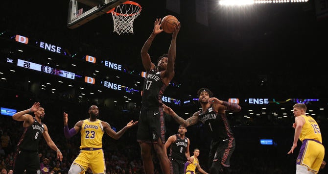 Ed Davis rebound Lakers