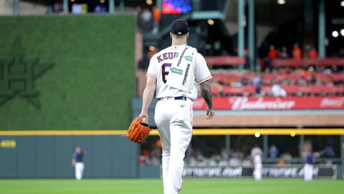 MLB: Oakland Athletics at Houston Astros