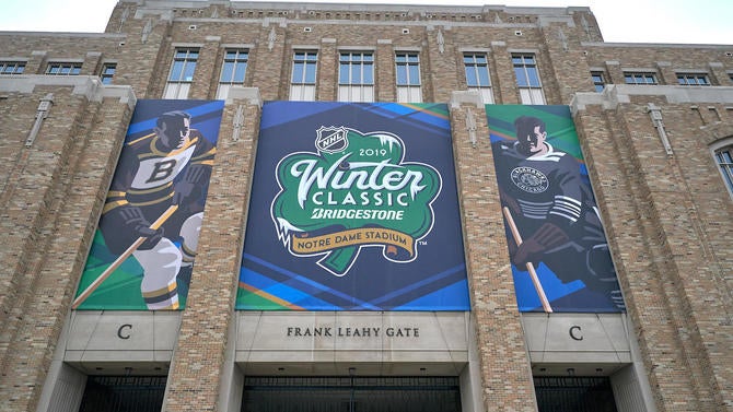 NHL: DEC 21 Winter Classic - Notre Dame Stadium Preview