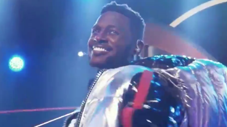 Uh, so Antonio Brown was the first contestant on 'The 