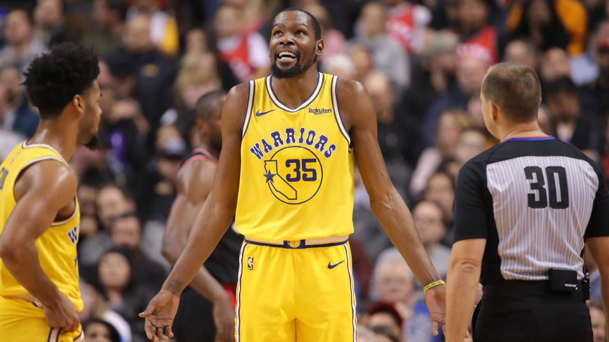 Warriors' Kevin Durant says he knew he was out of bounds on blown call ...