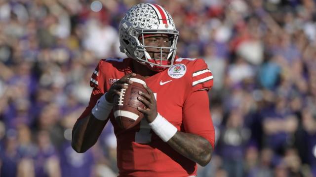 2019 Nfl Draft Ohio State Star Dwayne Haskins Declares