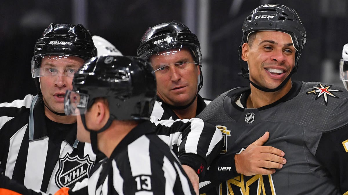 More than muscle: Ryan Reaves helps the Knights as much with his