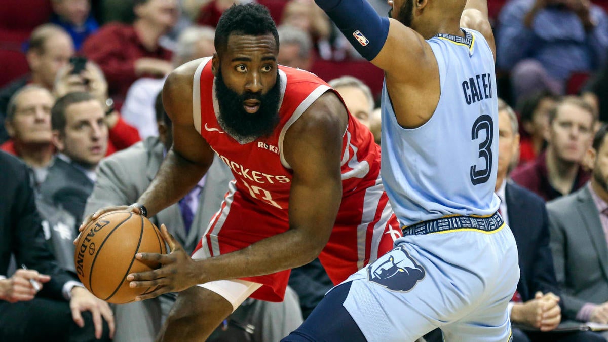 Rockets James Harden Scores 57 Points Vs Grizzlies Breaks Kobe Bryant S Record For Consecutive 30 Plus Point Games Cbssports Com