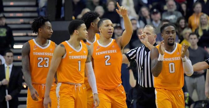 NCAA Basketball: Tennessee at Vanderbilt