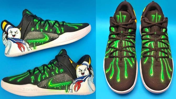 LOOK: Mavs rookie Luka Doncic to wear 'Ghostbusters' custom shoes for ...