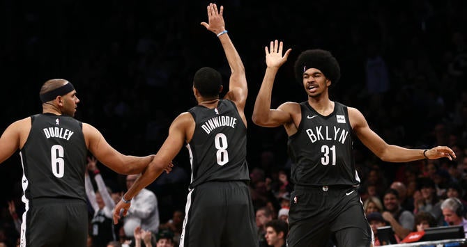 Jared Dudley, Spencer Dinwiddie, Jarrett Allen