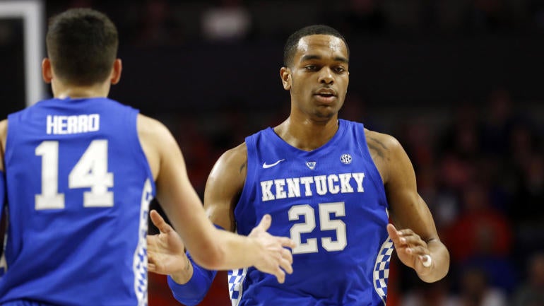 College Basketball Rankings Kentucky Jumps Into The Top 5 In The
