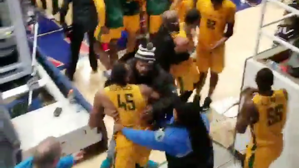 WATCH Brawl breaks out after Norfolk State completes comeback bid to