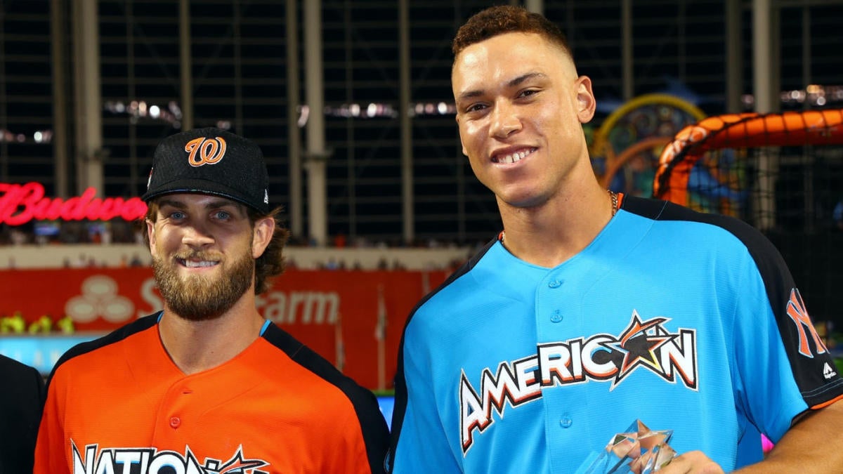 Bryce Harper gets Yankees sales pitch from Aaron Judge: 'Wherever