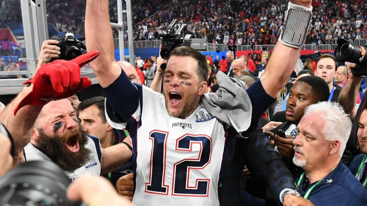 Four Super Bowl Rings on Hand, Tom Brady Fist Pumps