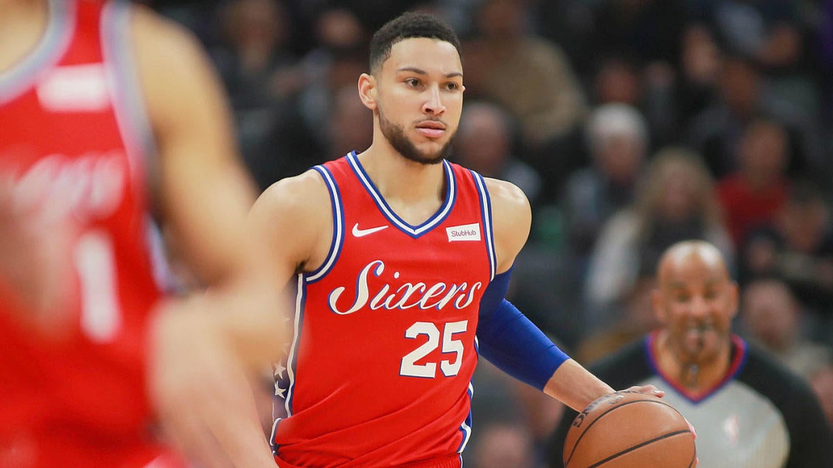 How did Ben Simmons play in his Brookly blue and yellow red sox